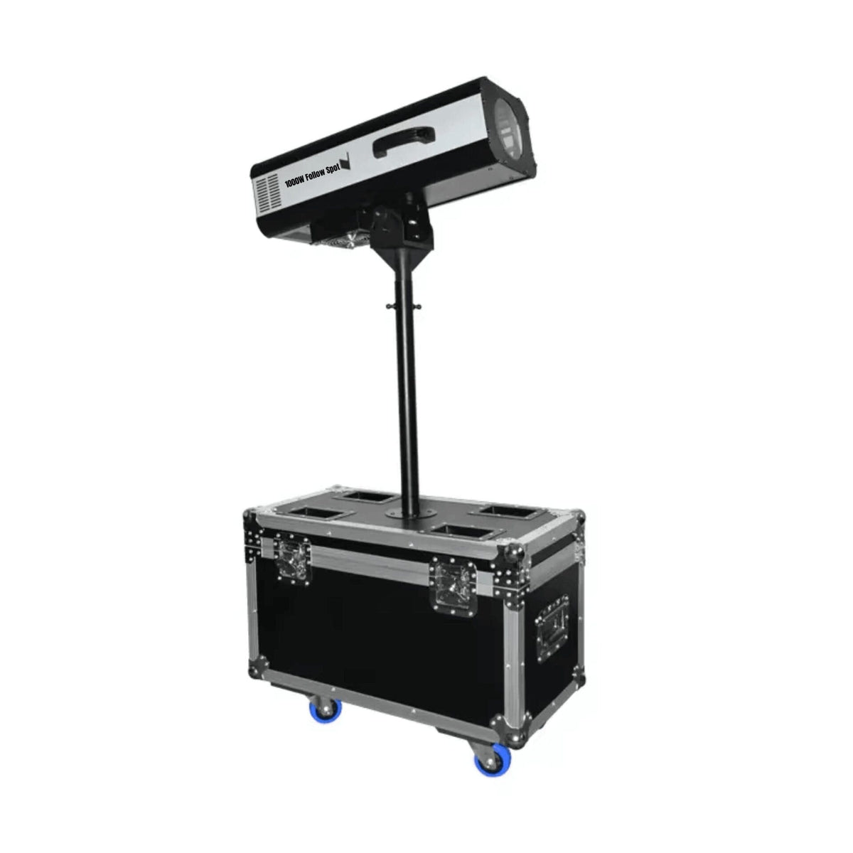 Manual performer tracking follow spot light