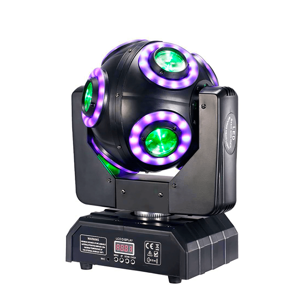 Moving head disco ball stage effect light for DJ events