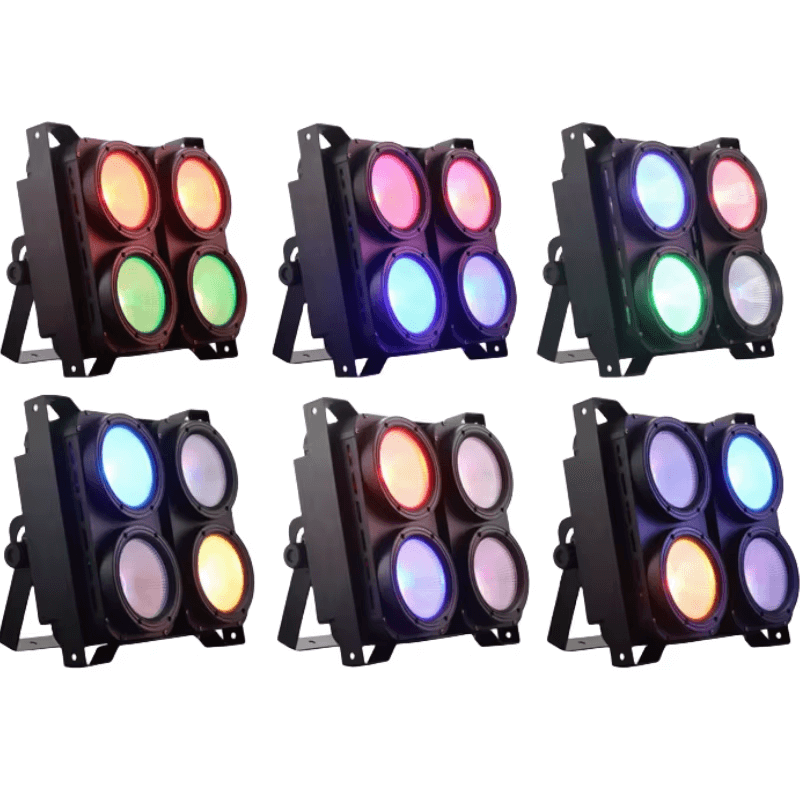 Nightclub COB LED Light 4x100W audience blinder UAE