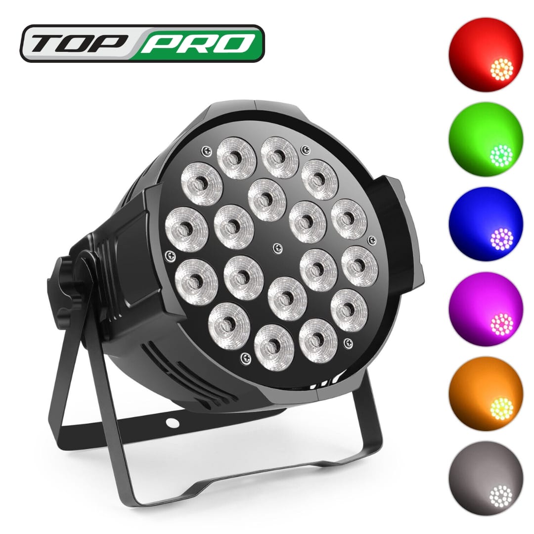 Professional 8 channel DMX LED PAR light UAE
