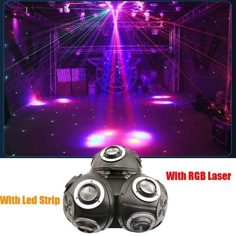 RGBW football LED moving head DJ stage light