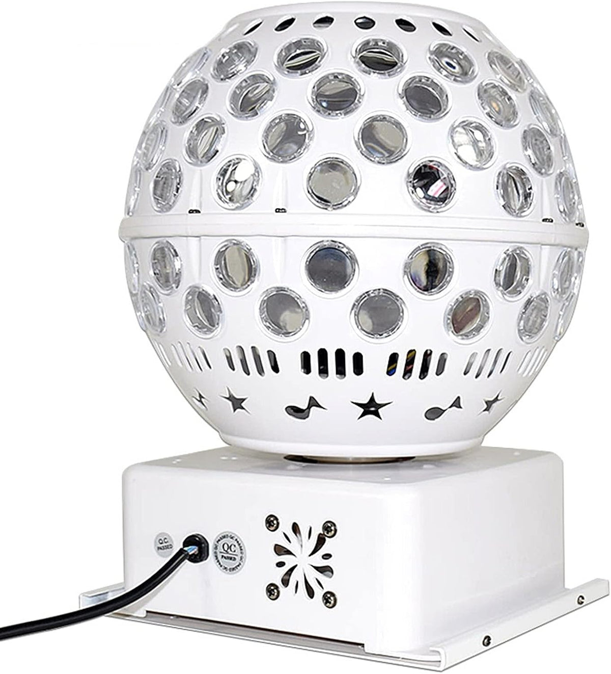 RGBW rotating magic ball DJ stage light
