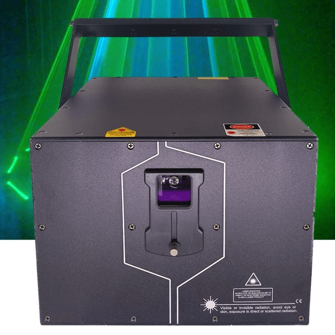 RGB animation laser projector with 30Kpps scanner