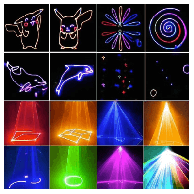 RGB laser with 638nm 520nm and 450nm output