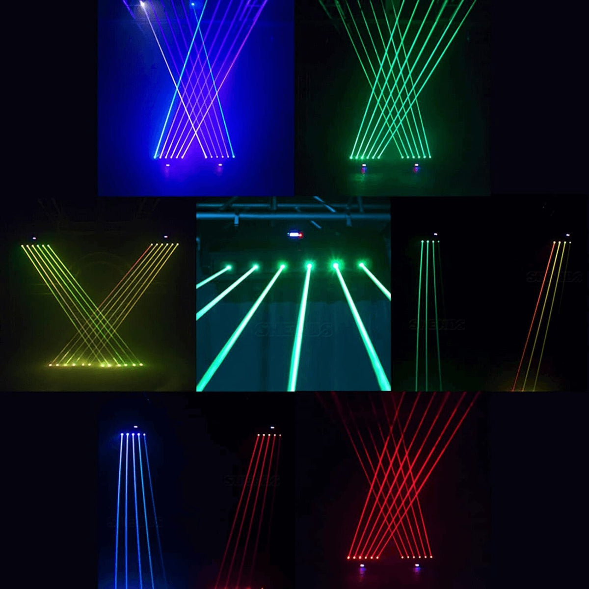  Six Eyes RGB Laser Light