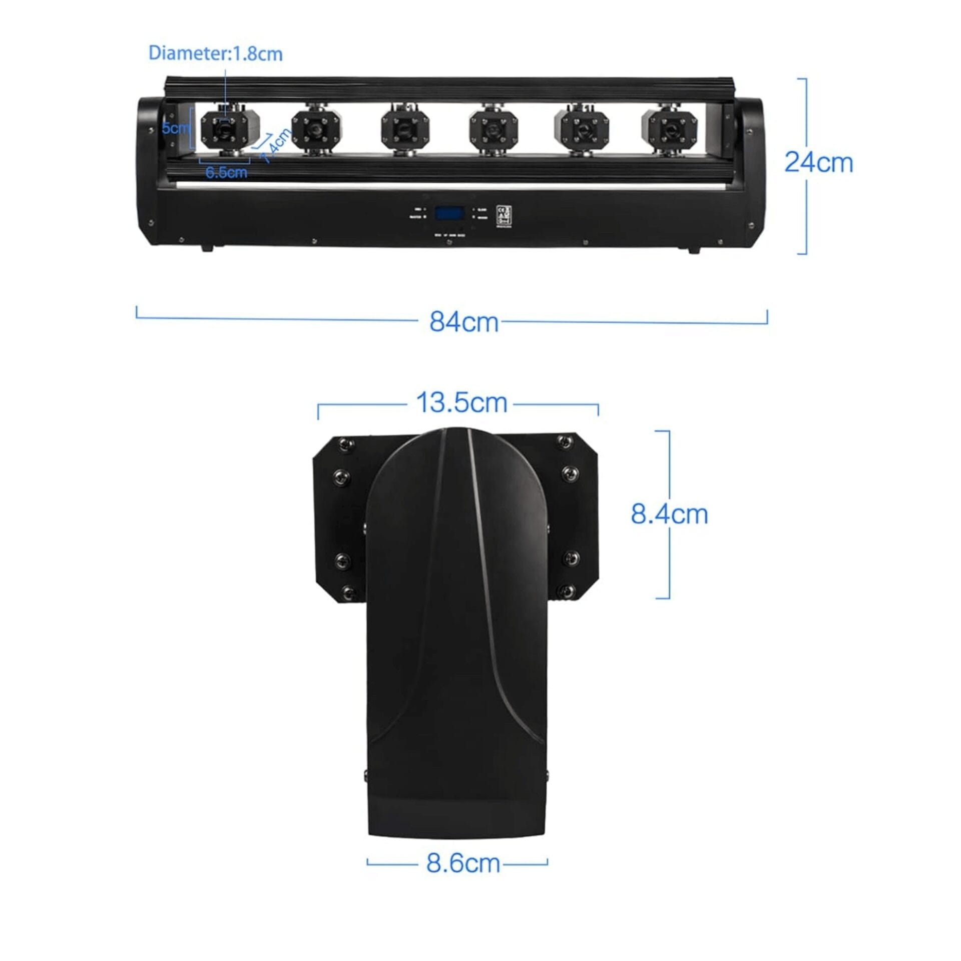  Six Eyes RGB Laser Light