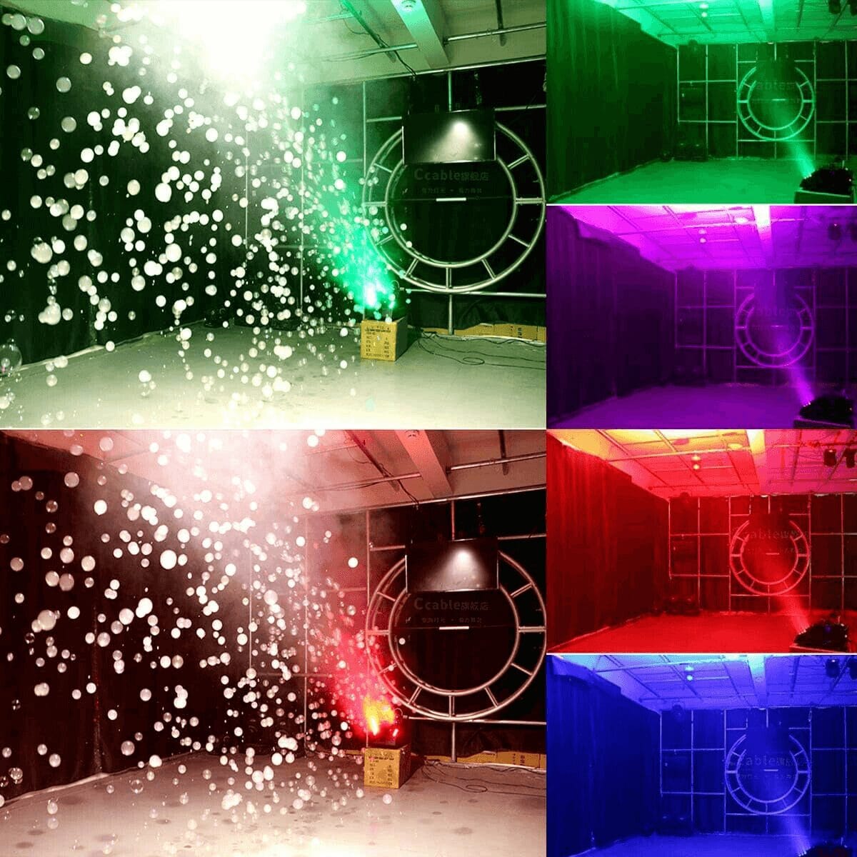 TOP PRO 1500W Bubble Fog Machine for Wedding Bar DJ Party