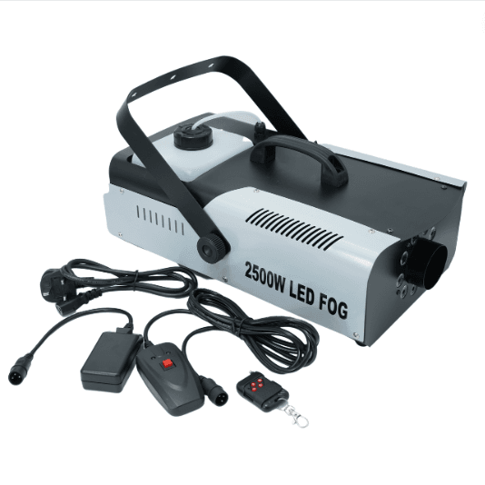 Professional 2500W Fog Smoke Machine 9 LED