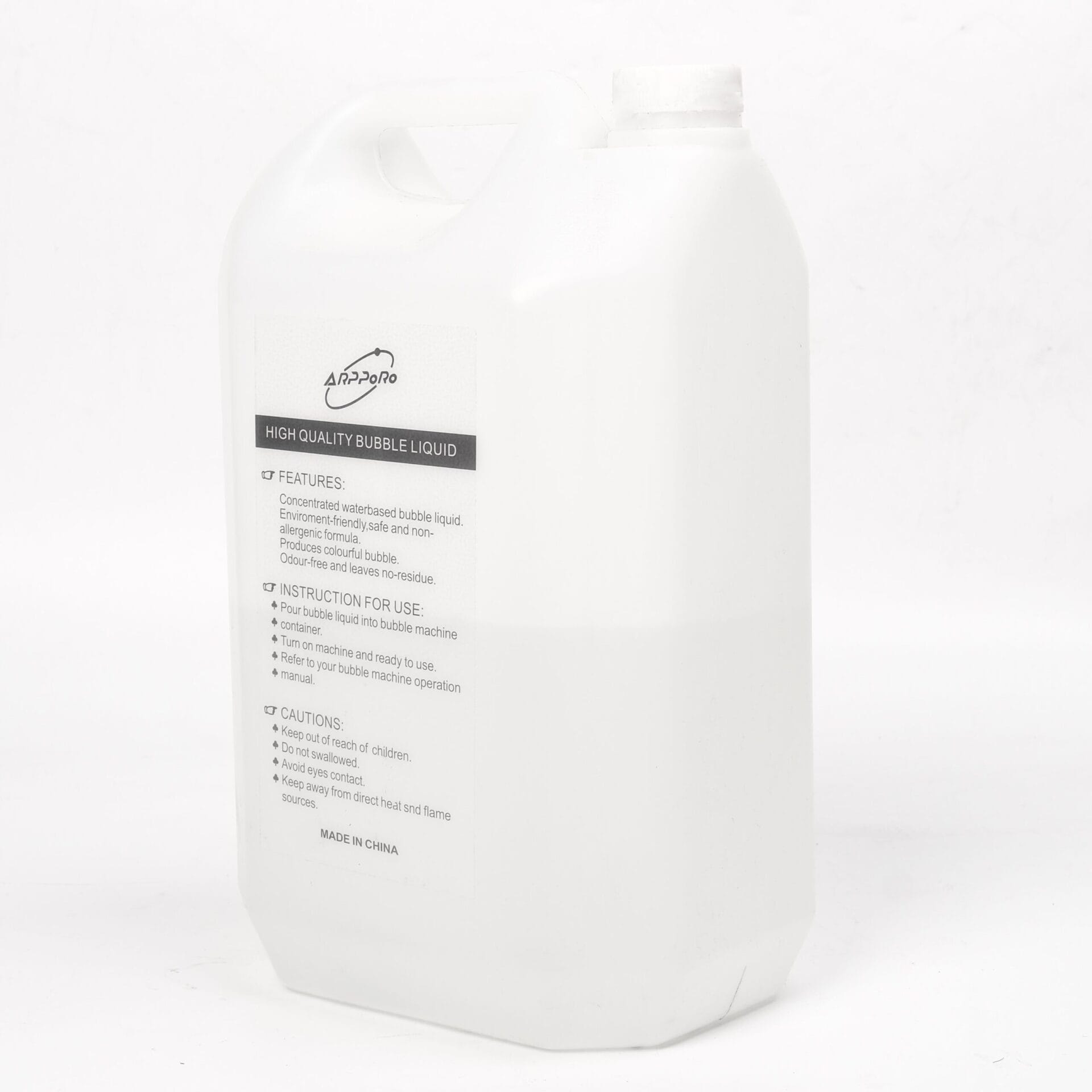 TOP PRO 5L Bubble Liquid for Stage Bubble Machine