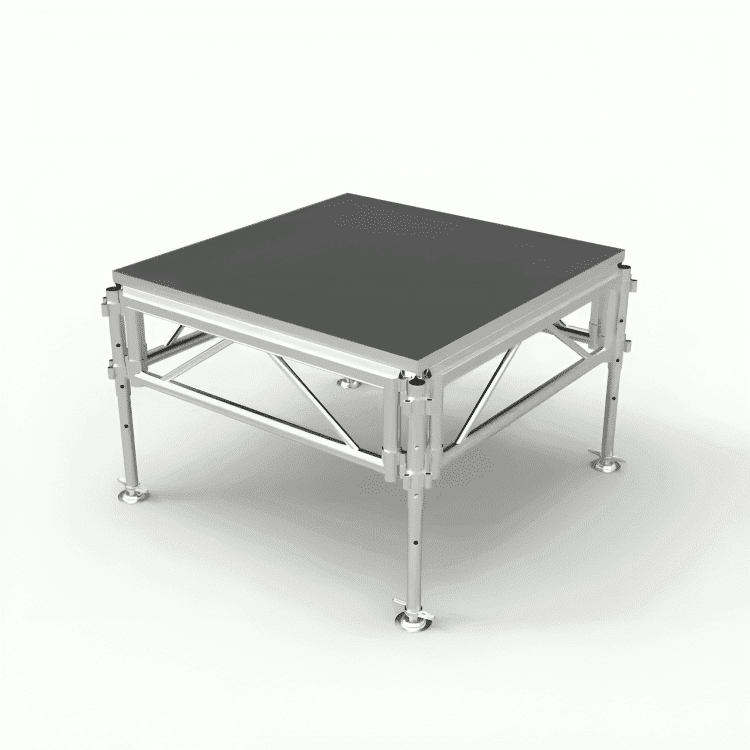 TOP PRO Portable Aluminum Stage For Concert 122CM