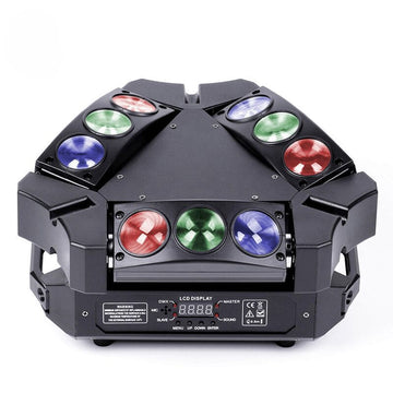 Three Side Spider 9 LED Moving Headlight UAE