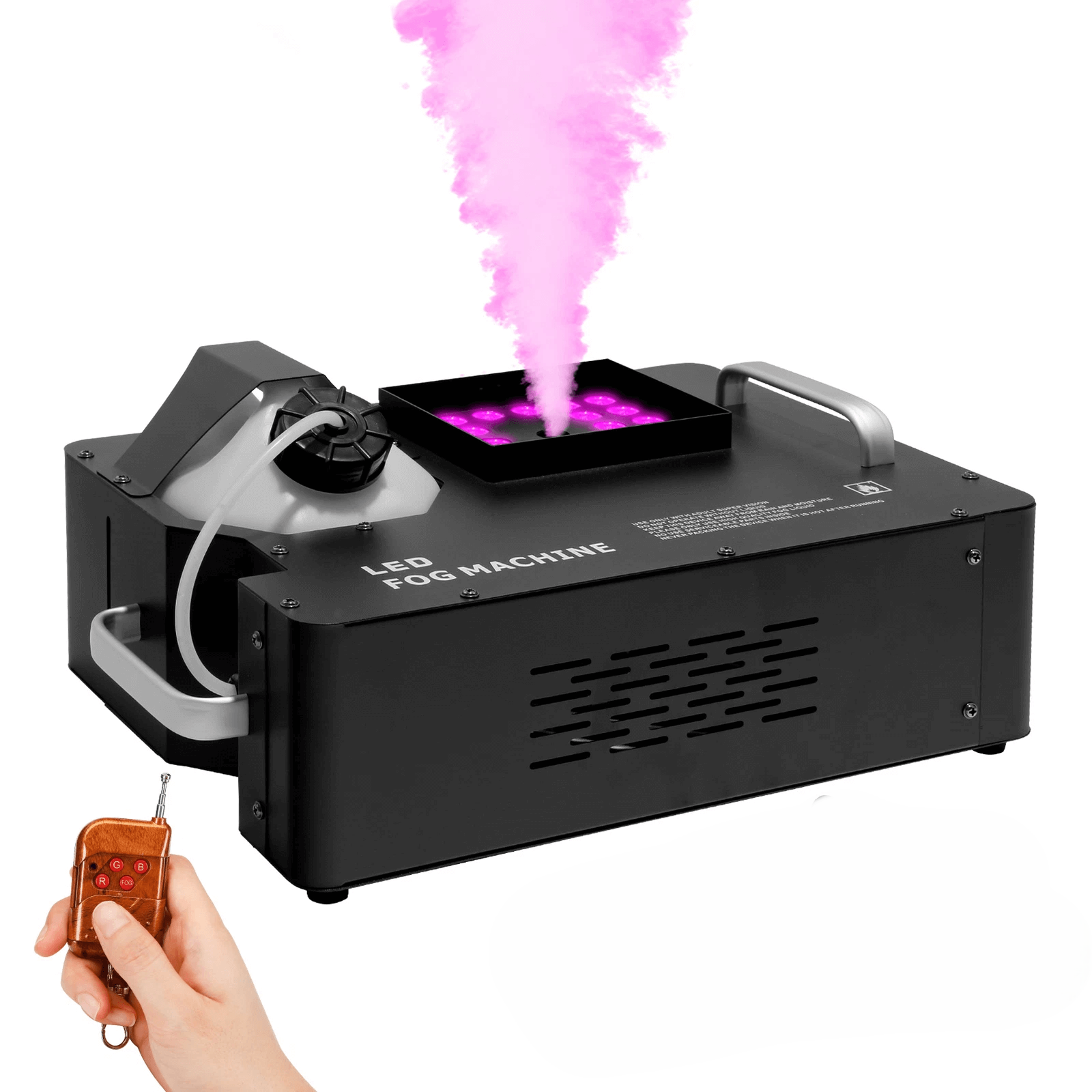 3000W RGB DMX Fog Machine with Remote Control — Professional Stage UAE