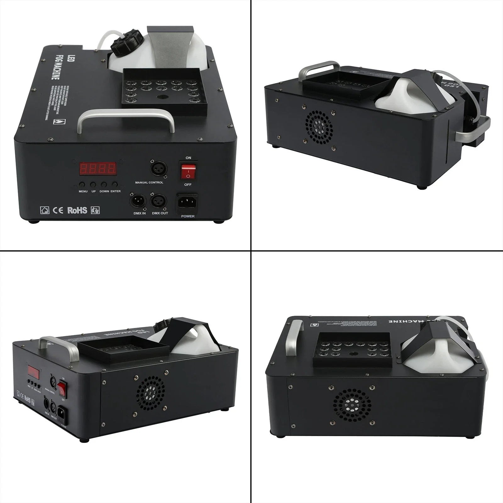 3000W RGB DMX Fog Machine with Remote Control — Professional Stage UAE