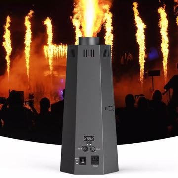 Fire Machine Stage Flame Machine Effect 200W DMX for Party Event Stage Concert